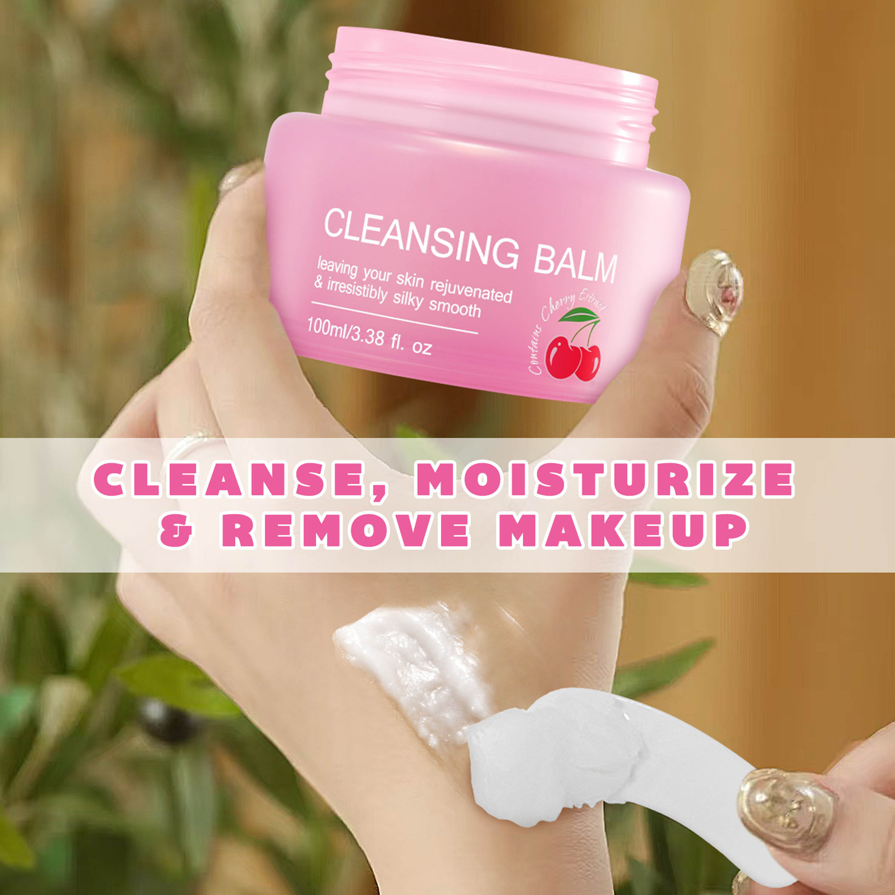 Skin Rejuvenated &Irresistibly Smooth Cleansing Balm Can Cleansing Pores and Blackheads
