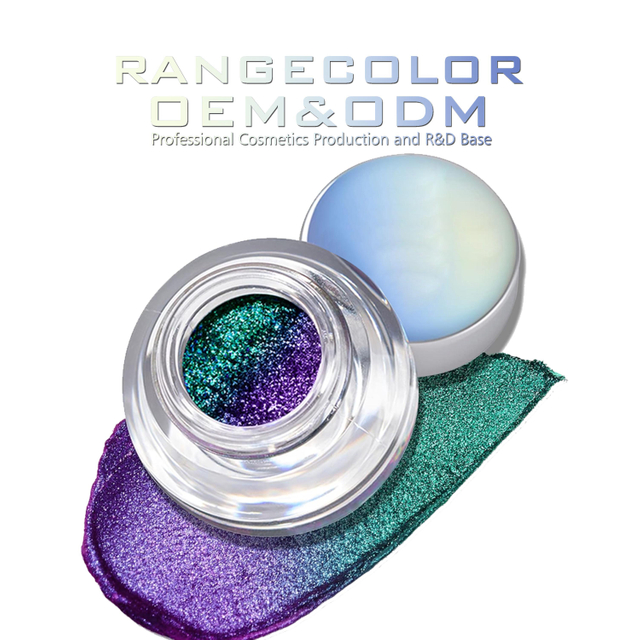 Chameleon Cream Eyeshadow,Intense Color Shifting Creamy Eye Shadows,Highly Pigmented Metallic,Shimmer,Multi-Reflective Finishes