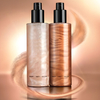 Brightening & 3D Contouring Hair and Body Glitter Shimmer Liquid Highlight Setting Spray Quicksand Moisturizing Primer