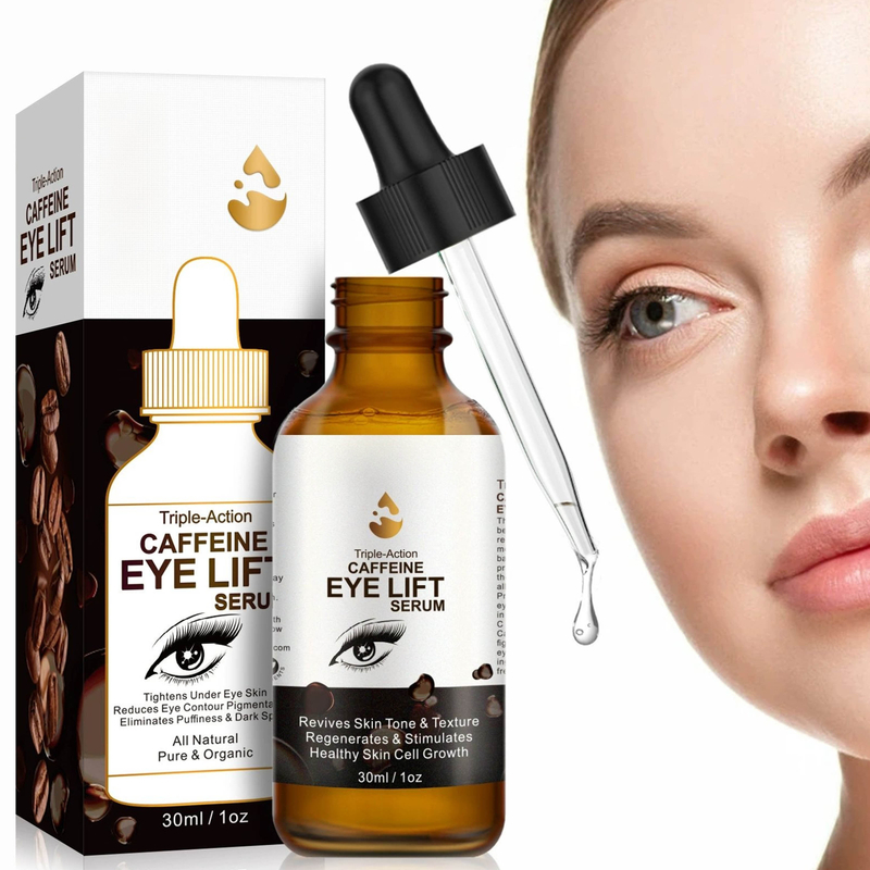 Hydrates&Nourishes Rejuvenates Repair&Moisturizing Revives Skin Tone Caffeine Eye Lift Serum Healthy Skin Cell Growth