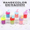 New Fashion Lightening Moisturizing Fruity Lipgloss Longlasting Mirror-Like Water-Glossy Liquid Lipstick with Drink Bottle Shape Packaging