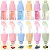 Popular Jelly Large Brush Head Lip Oil Lip Gloss Moisturizing Long-lasting Fades Lip Lines