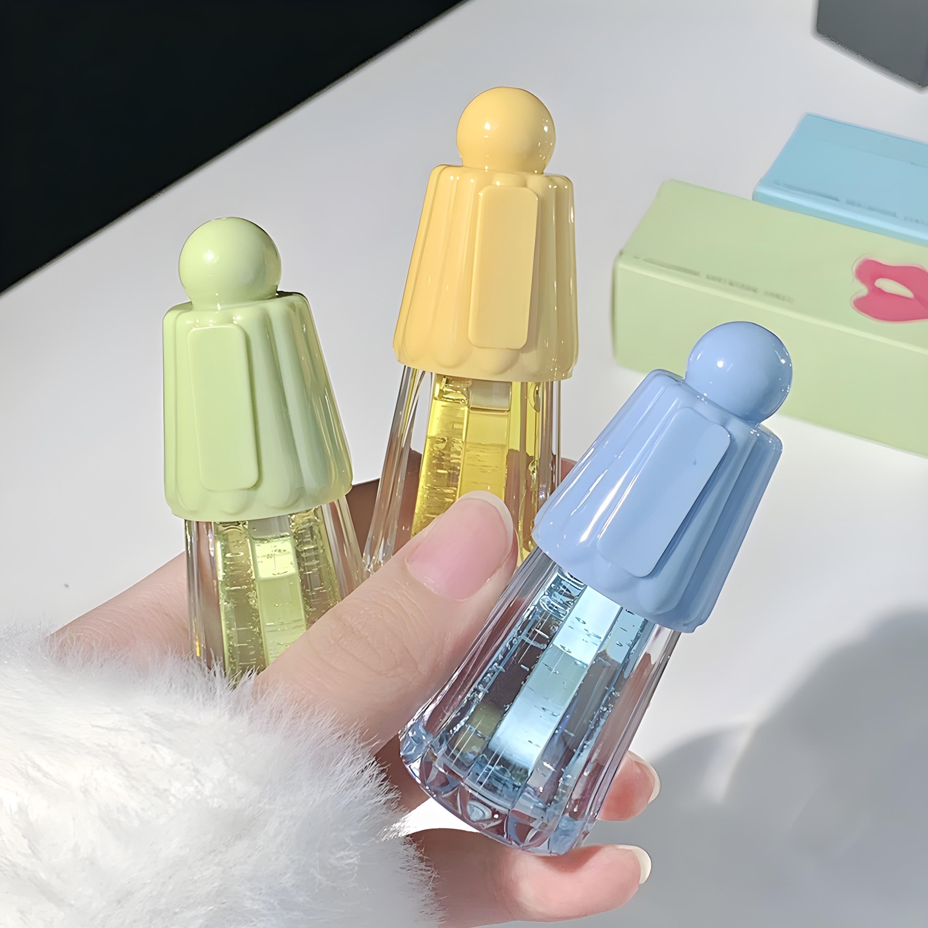 Popular Jelly Large Brush Head Lip Oil Lip Gloss Moisturizing Long-lasting Fades Lip Lines