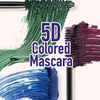 5D Colored Mascara, Lengthening and Volumizing for a Full Fan Effect OEM ODM